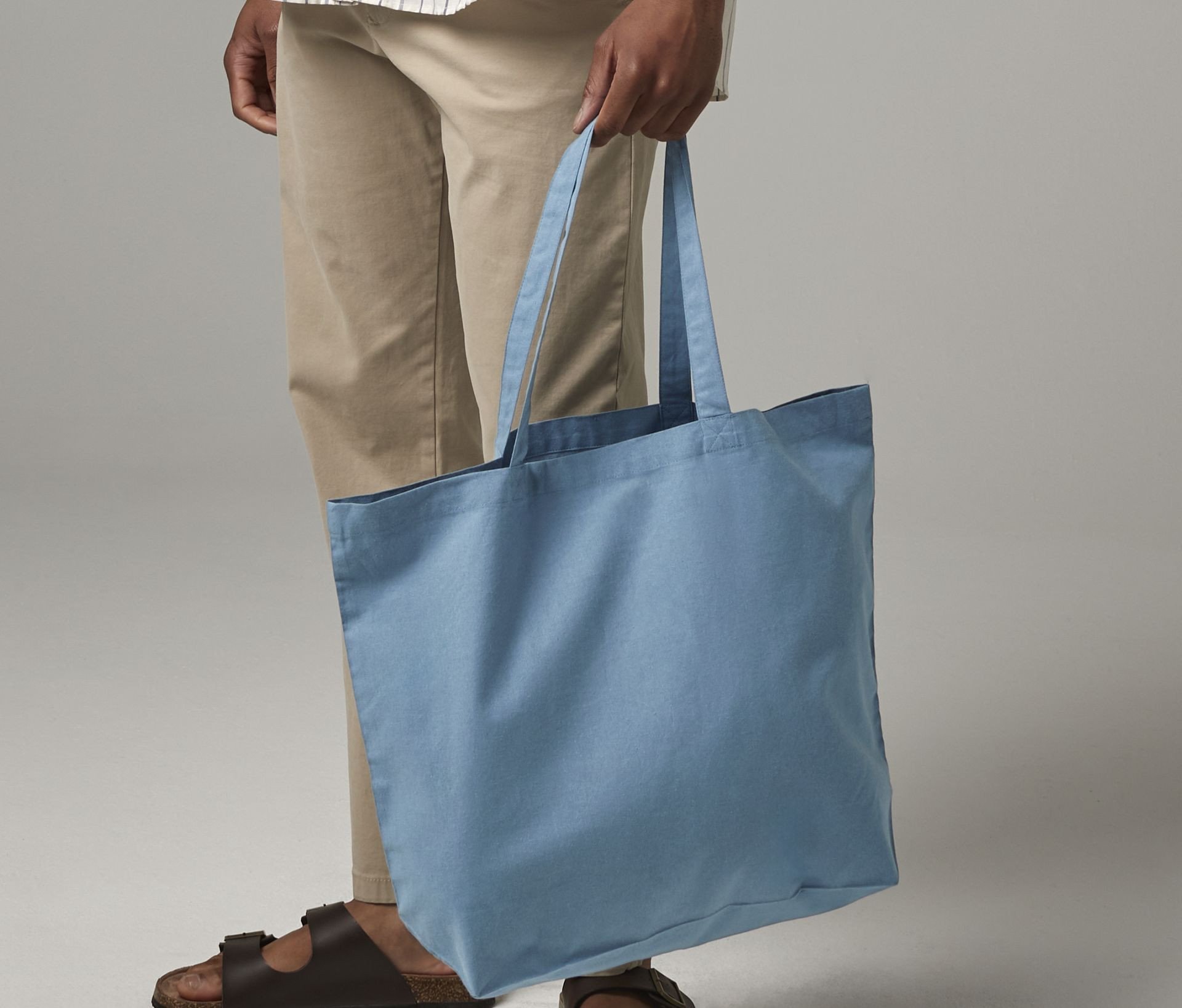 Sac shopping Maxi en coton organique teinté naturellement Westford Mill Organic Natural Dyed Bag For Life Sac shopping Maxi en coton organique teinté naturellement Westford Mill Organic Natural Dyed Bag For Life