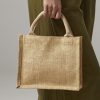Sac shopping Mini cadeau scintillant Westford Mill Shimmer Jute Gift Bag
