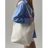 Sac shopping rayé Westford Mill Striped Organic Cotton Tote