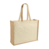 Sac shopping toile de jute 23l