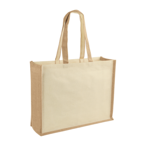 Sac shopping toile de jute 23l