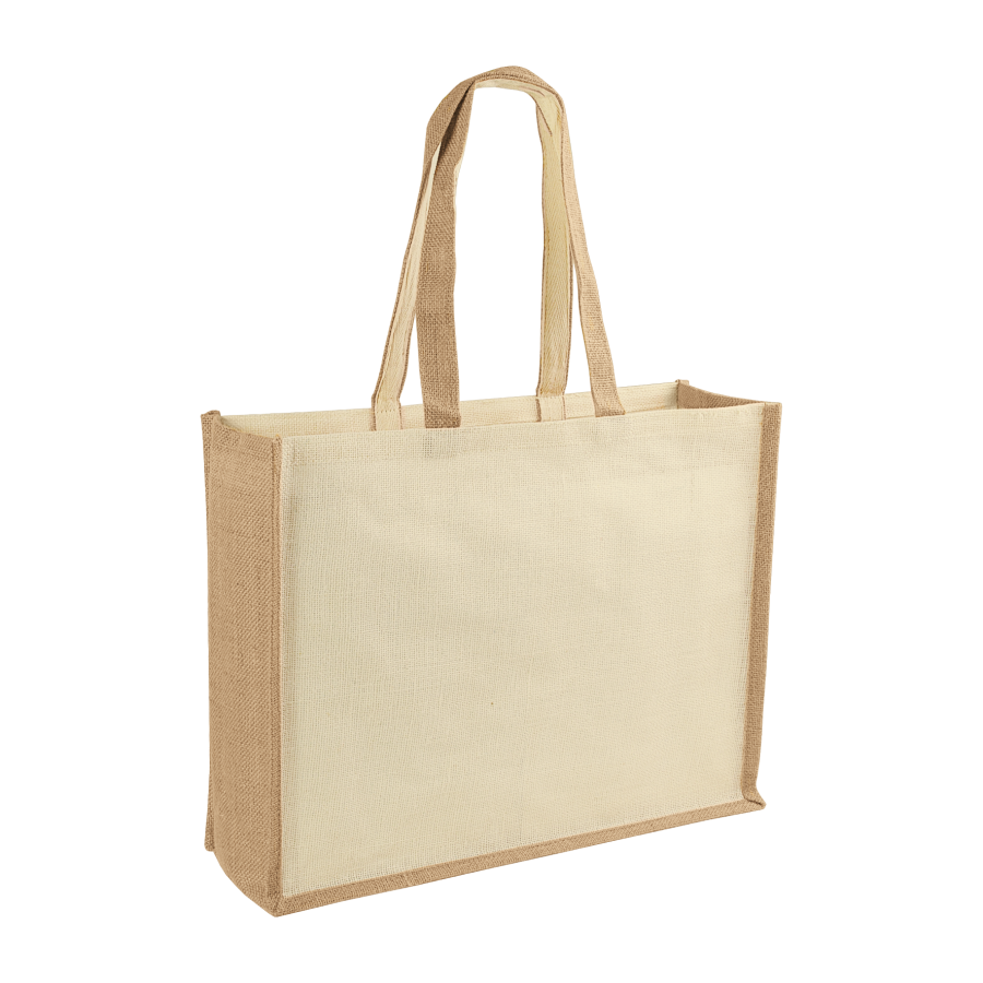 Sac shopping toile de jute 23l Sac shopping toile de jute 23l