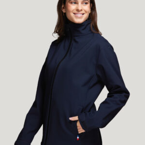 Blouson softshell femme recyclé fabriqué en France Salève