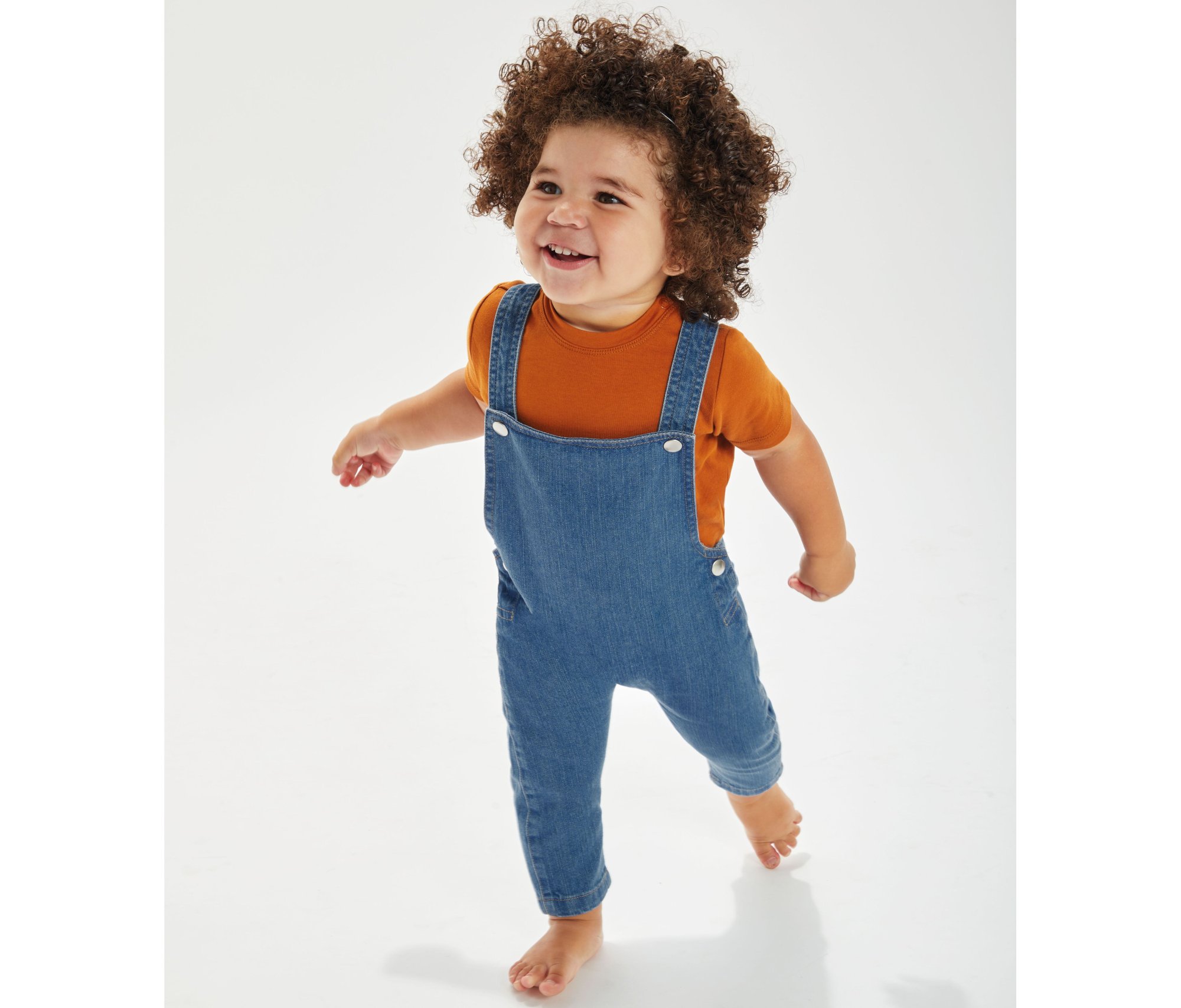 Salopette en jean Babybugz Baby Rocks Denim Dungarees Salopette en jean Babybugz Baby Rocks Denim Dungarees