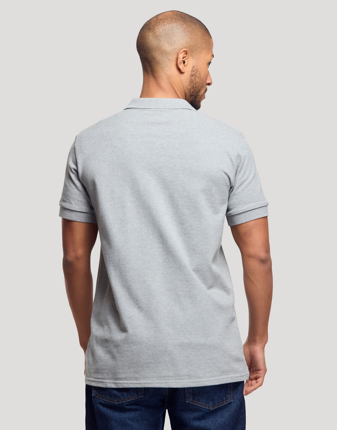 Polo homme manches courtes fabriqué en France Sartre Polo homme manches courtes fabriqué en France Sartre – vue 3