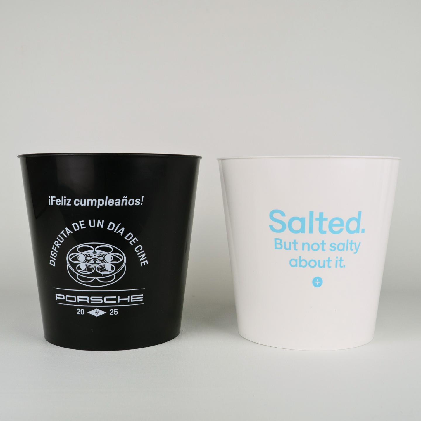 Seau à pop-corn personnalisé réutilisable Seau à pop-corn personnalisé réutilisable