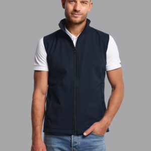 Bodywarmer softshell homme fabriqué en France Semnoz – vue 4