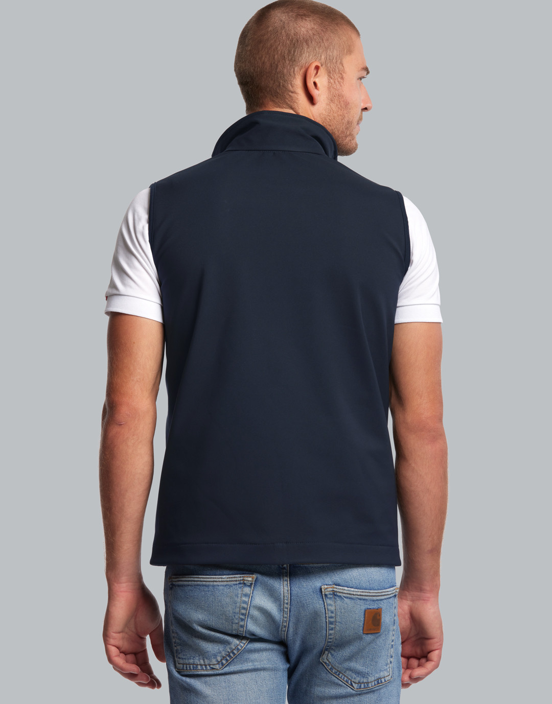Bodywarmer softshell homme fabriqué en France Semnoz Bodywarmer softshell homme fabriqué en France Semnoz – vue 5