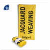 Serviette coton 50x100 cm fil teint