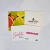 Serviette de cocktail blanche personnalisée en quadrichromie