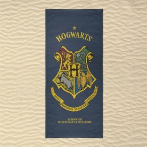 Serviette de Plage Harry Potter Blason Poudlard