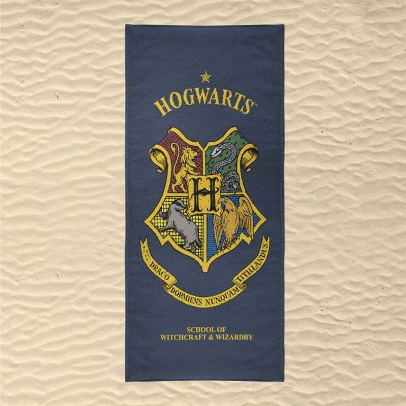 Serviette de Plage Harry Potter Blason Poudlard Serviette de Plage Harry Potter Blason Poudlard