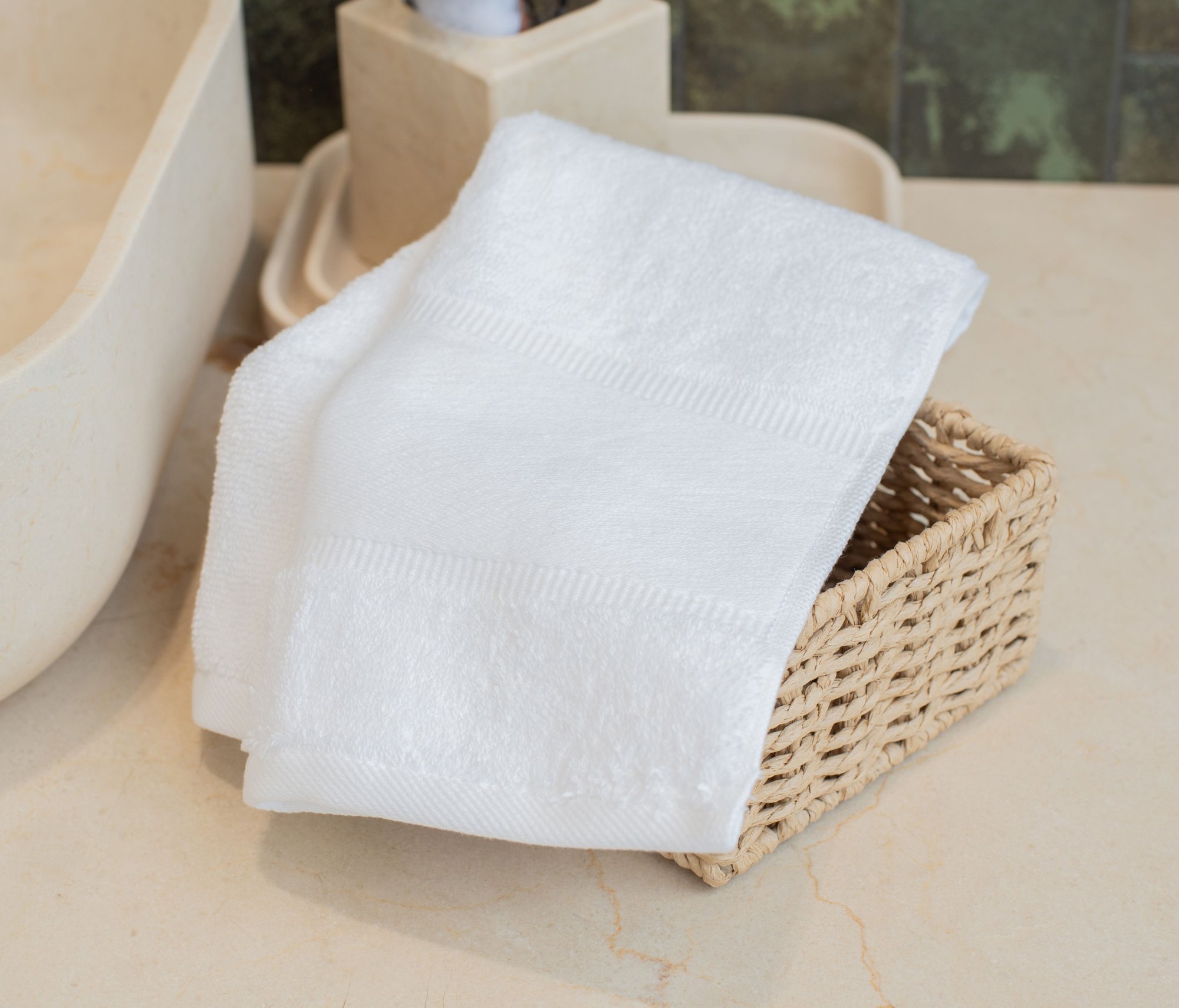 Serviette pour invités en coton organique Towel City Organic Guest Serviette pour invités en coton organique Towel City Organic Guest