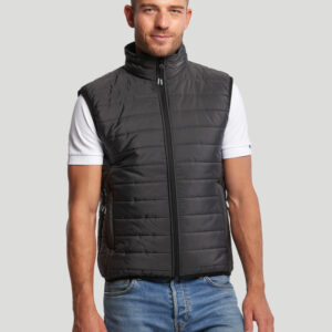 Bodywarmer homme intérieur sherpa Sésame – vue 2