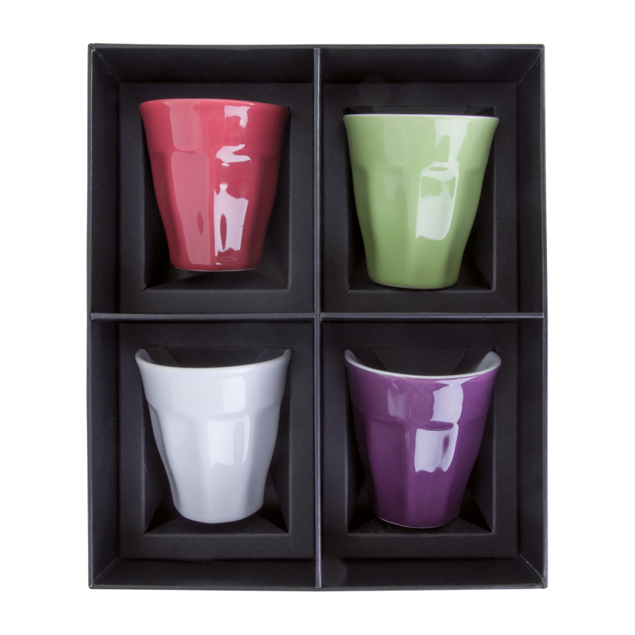 Set 4 tasses expresso 8cl Set 4 tasses expresso 8cl