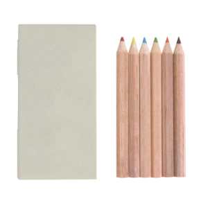 Set 6 crayons couleurs cfc