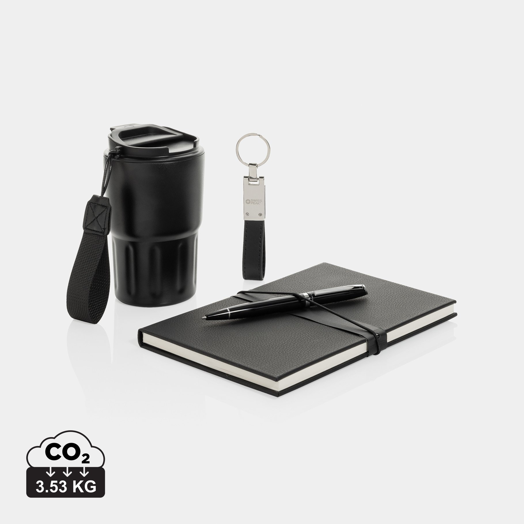 Set cadeau d'affaires deluxe avec mug Swiss Peak