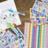 Set de 1000 Stickers Angel & Stitch Disney