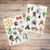 Set de 30 Magnets Manga Dragon Ball Z