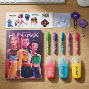 Set de Papeterie KPop Demon Hunters Huntrix