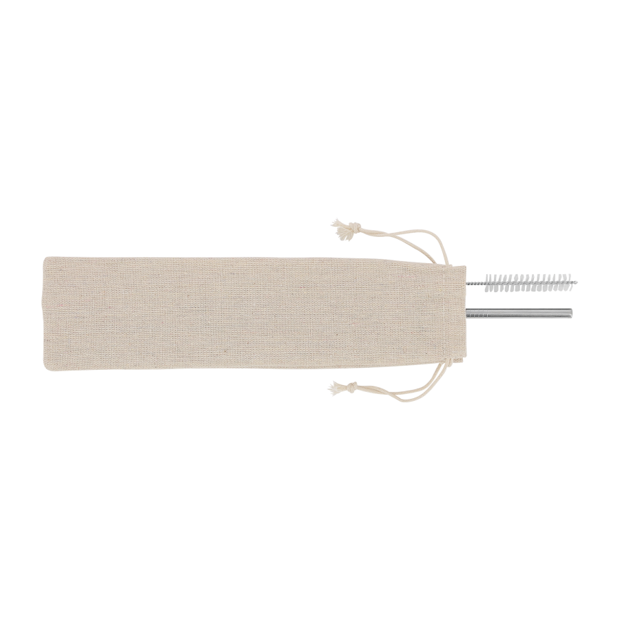 Set etui 1 paille et goupillon Set etui 1 paille et goupillon