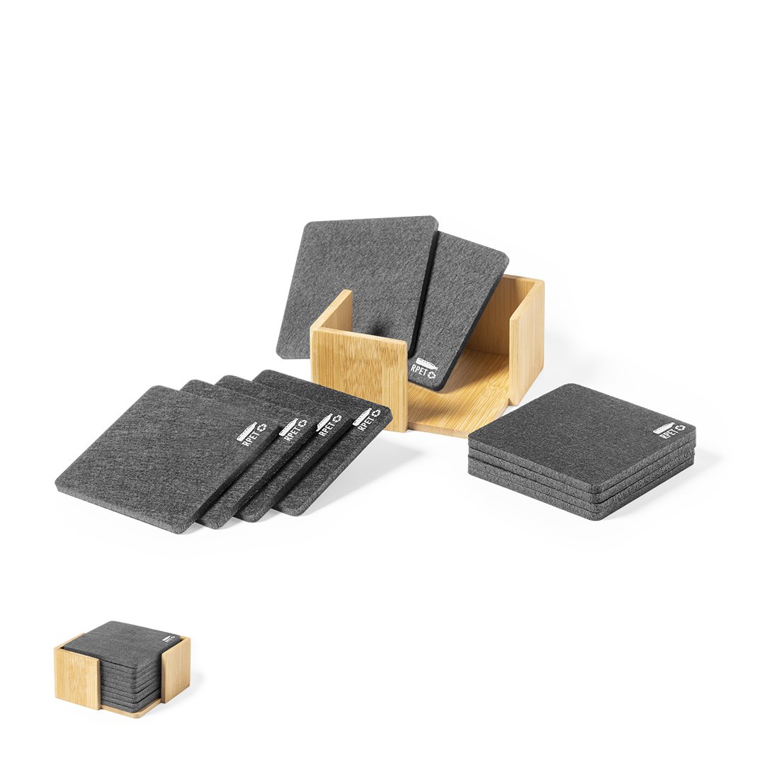 Set sous-verre Sanly Set sous-verre Sanly