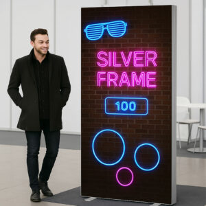Box lumineuse aluminium Silverframe – vue 5