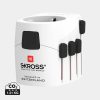SKROSS Adaptateur de Voyage universel 3-Pôles Pro