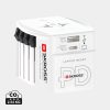 SKROSS Adaptateur de voyage universel MUV 65W PD avec USB