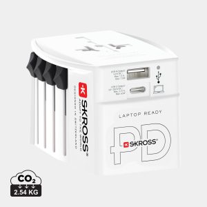 SKROSS Adaptateur de voyage universel MUV 65W PD avec USB