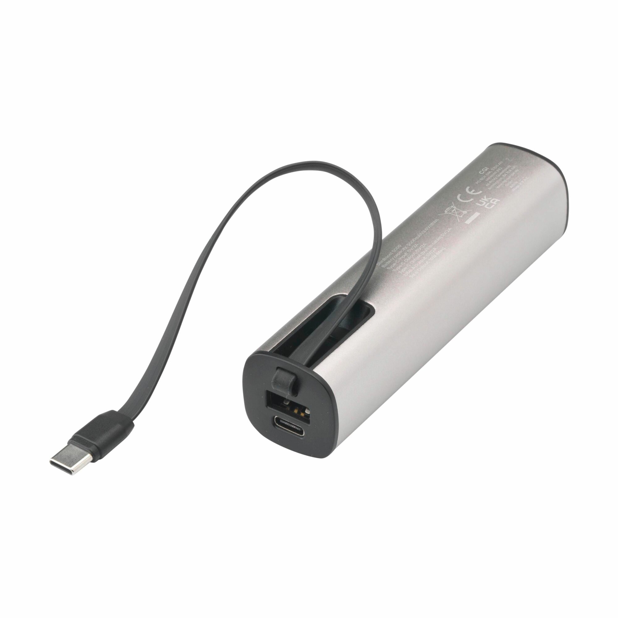 SlimBoost 5000 RCS R-Alu Powerbank chargeur SlimBoost 5000 RCS R-Alu Powerbank chargeur