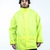 Sur-parka coupe-vent fluo Stadier