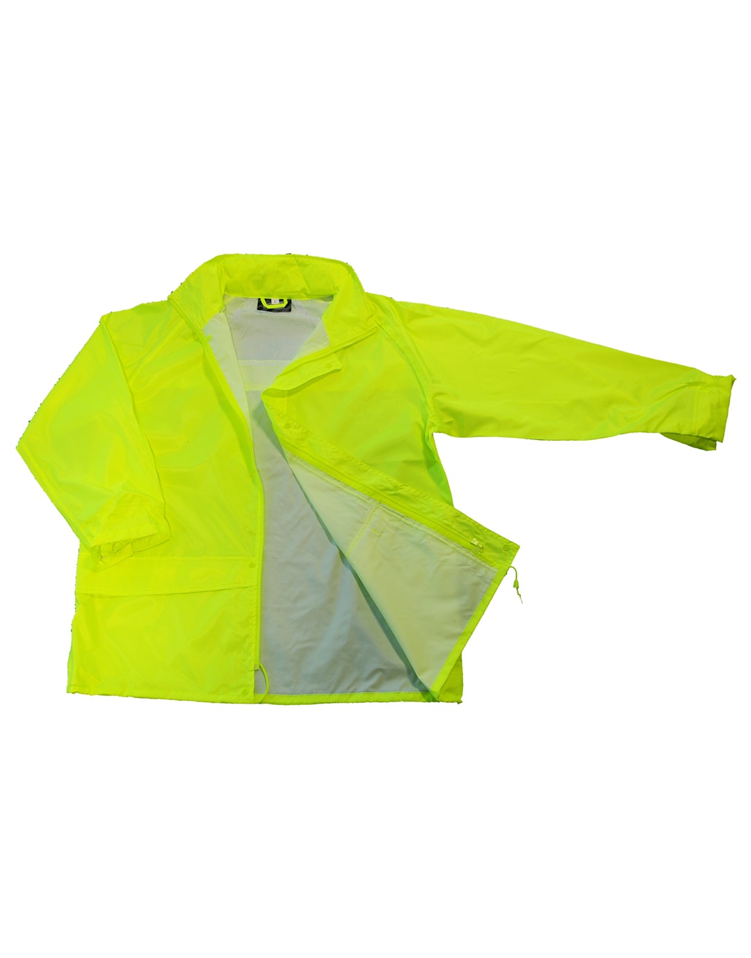 Sur-parka coupe-vent fluo Stadier Sur-parka coupe-vent fluo Stadier – vue 3