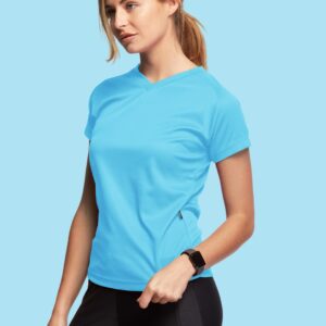 Tee-shirt running femme 140 g Step – vue 3