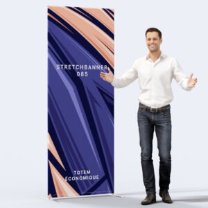 Stand textile tendu Stretch Banner – vue 3