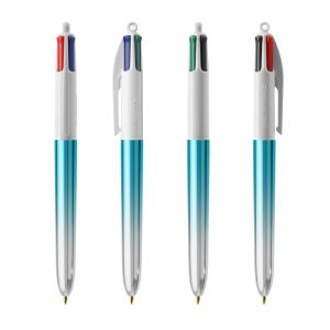 Stylo bille BIC® 4 Couleurs Bicolor BAR INTERCO