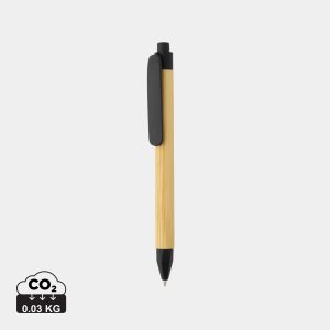 Stylo écriture responsable avec baril en papier recyclé