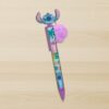 Stylo Stitch Disney Multicolore Pastel avec Pompon