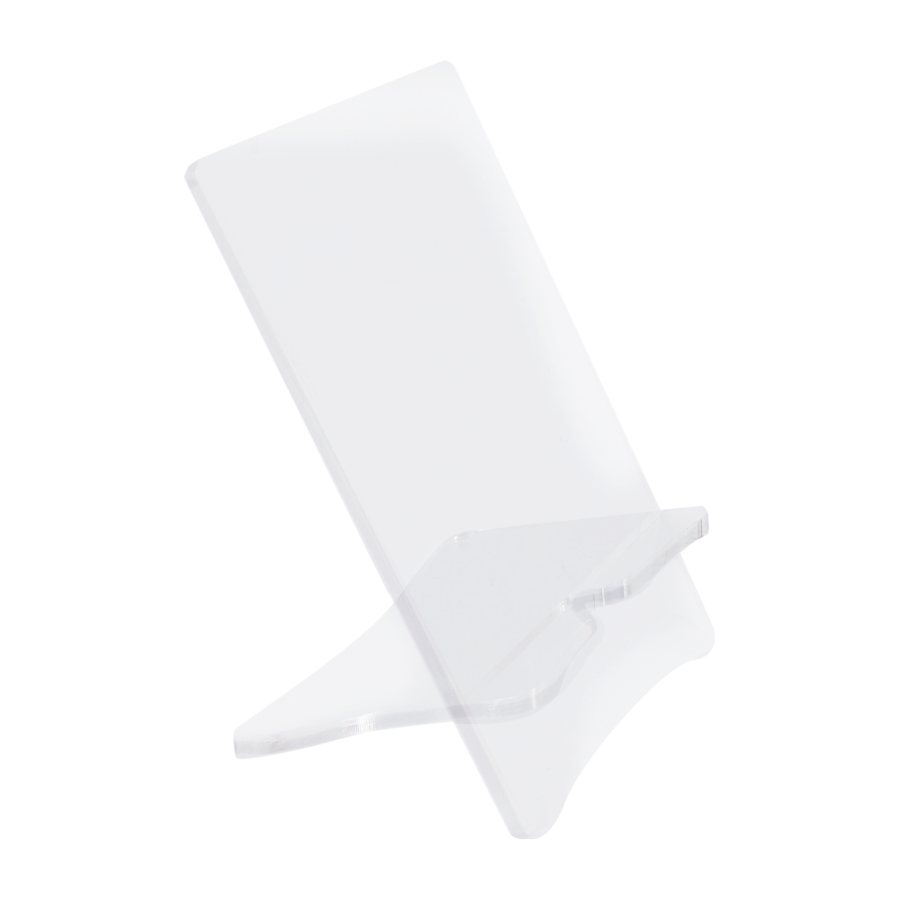 Support telephone pmma recyclé Support telephone pmma recyclé