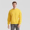 Sweat 80/20 manches droites 280 Fruit Of The Loom Classic Set-In