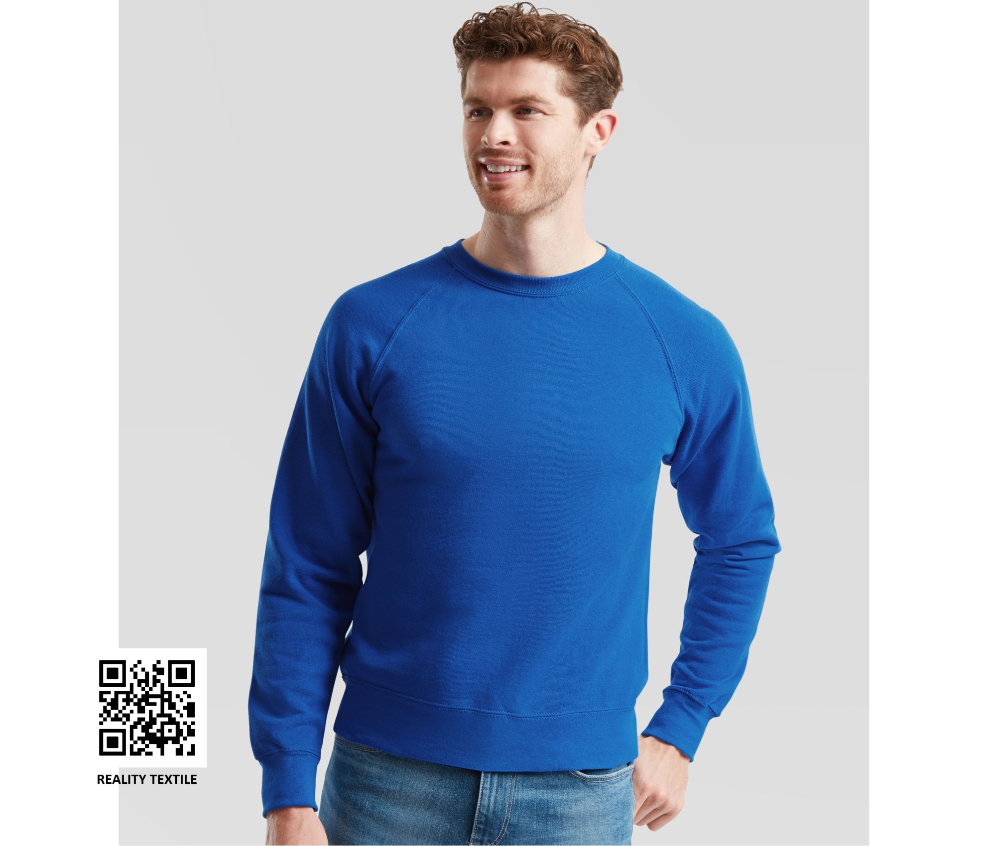 Sweat 80/20 manches raglan 280 Fruit Of The Loom Classic Sweat 80/20 manches raglan 280 Fruit Of The Loom Classic