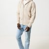 Sweat à capuche avec zip en coton recyclé IQONIQ Abisko