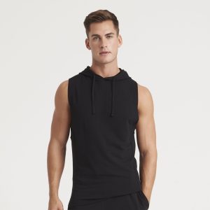 Sweat à capuche sans manche Just Cool Urban Sleeveless Muscle Hoodie