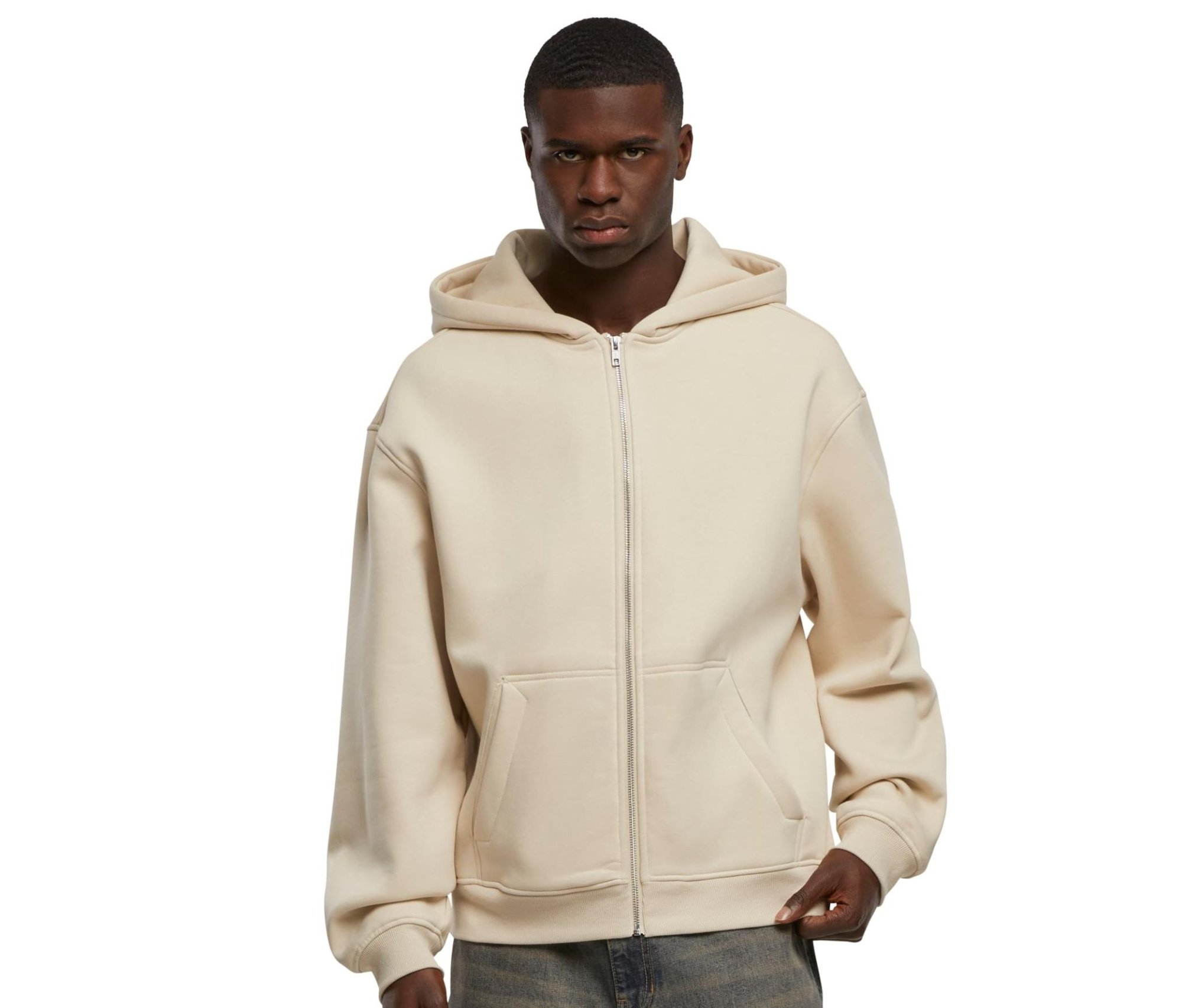 Sweat à capuche zippé ample New Morning Studios Oversized Zip Hoody Sweat à capuche zippé ample New Morning Studios Oversized Zip Hoody