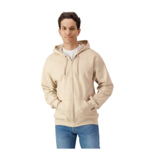 Sweat à capuche zippé unisexe Gildan Softstyle Midweight Fleece Adult Full Zip Hooded Sweatshirt