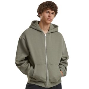 Sweat Build Your Brand Fluffy Zip Hoody