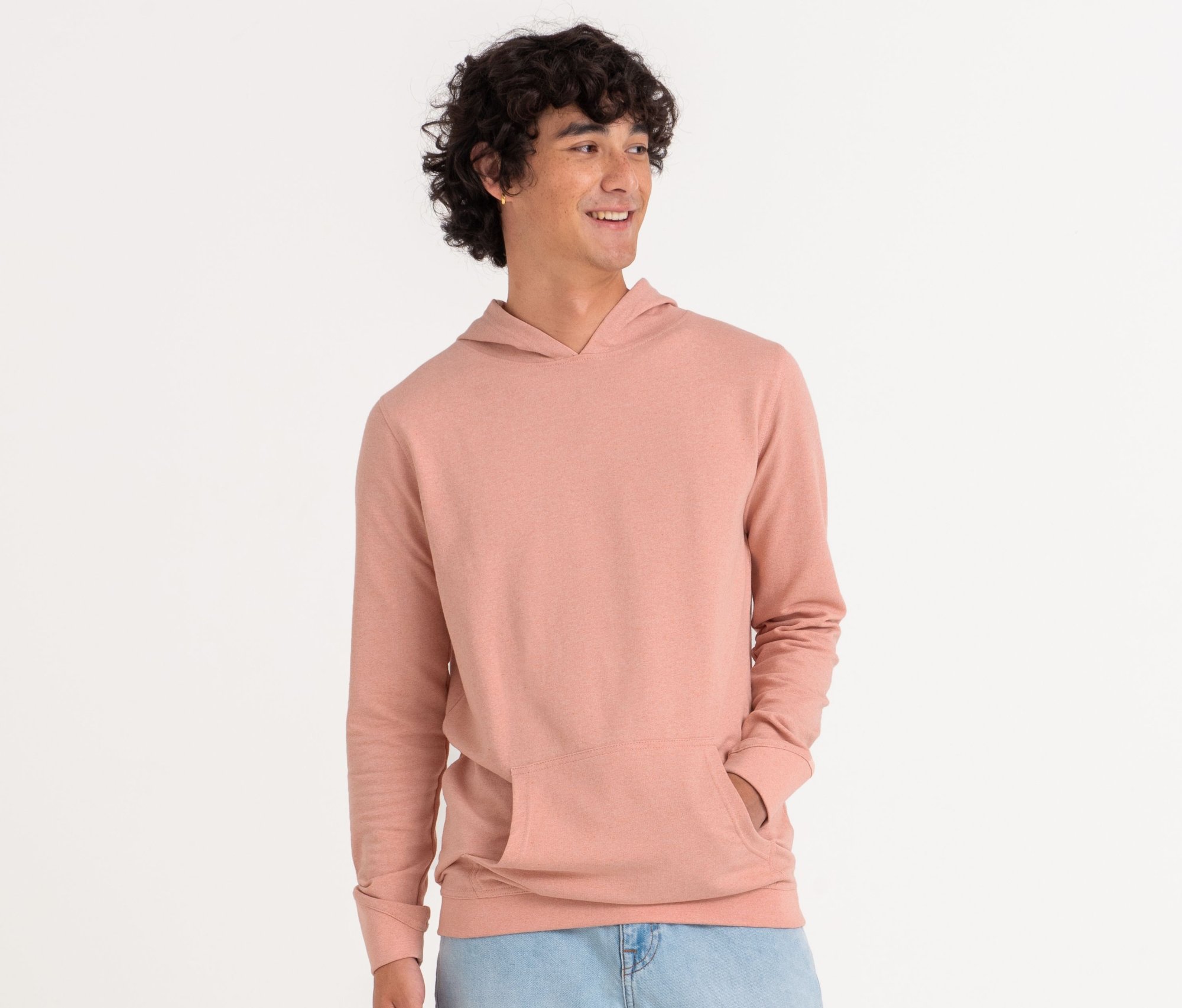 Sweat capuche en coton régénéré Ecologie Lusaka Sustainable Hoody Sweat capuche en coton régénéré Ecologie Lusaka Sustainable Hoody