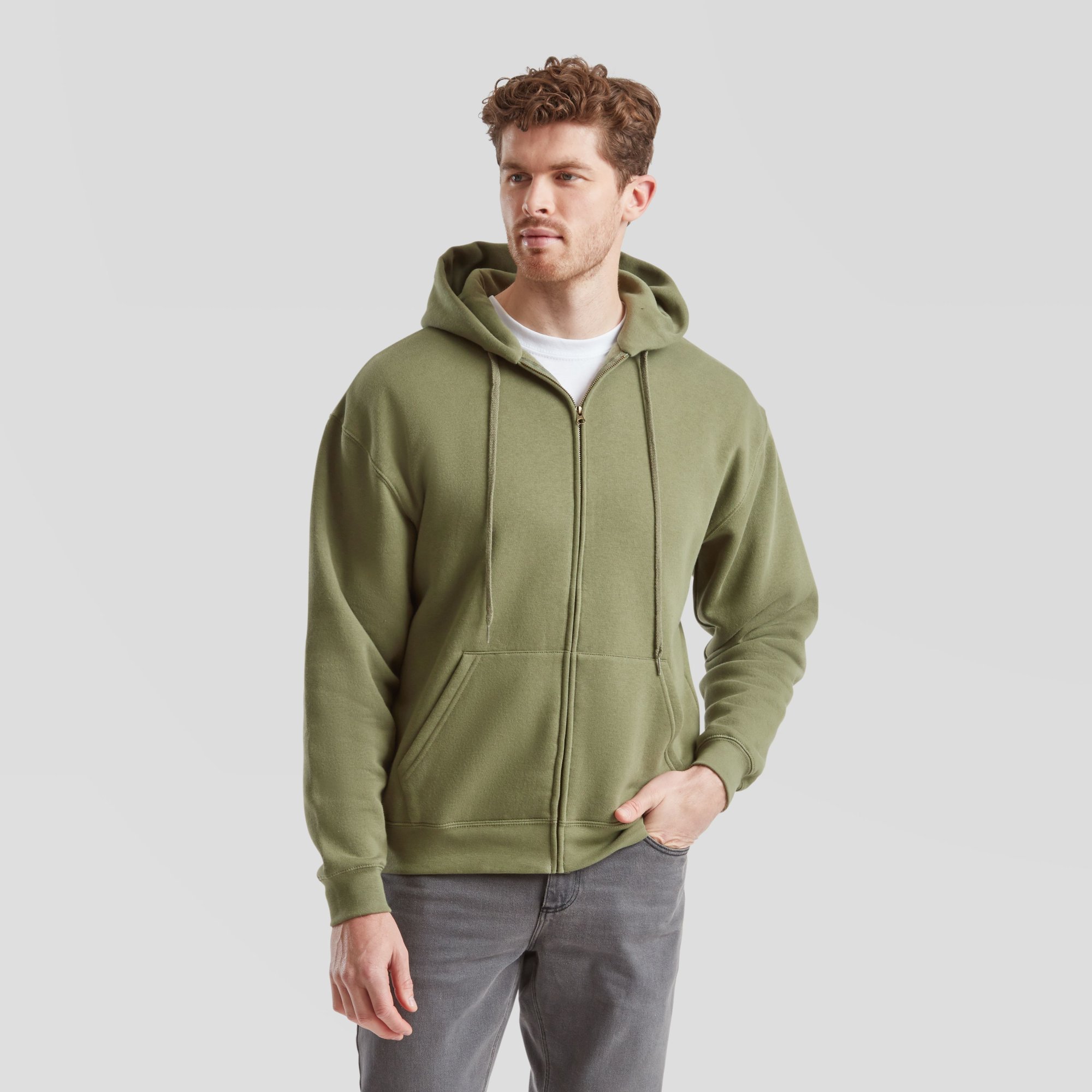 Sweat capuche grand zip 280 Fruit Of The Loom Premium Hooded Jacket Sweat capuche grand zip 280 Fruit Of The Loom Premium Hooded Jacket