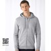 Sweat capuche zippé organique B&c Inspire Zipped Hood