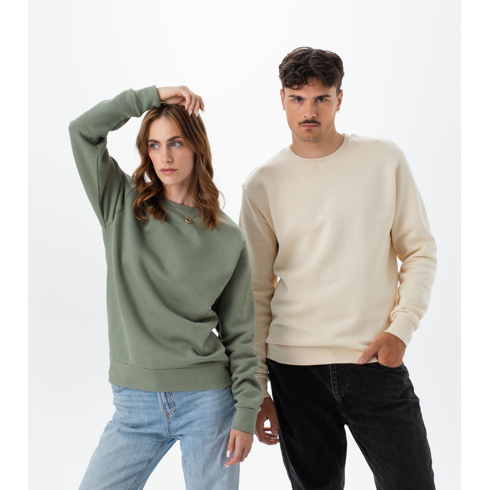 Sweat col rond 280 écoresponsable Mantis Essential Sweatshirt Sweat col rond 280 écoresponsable Mantis Essential Sweatshirt